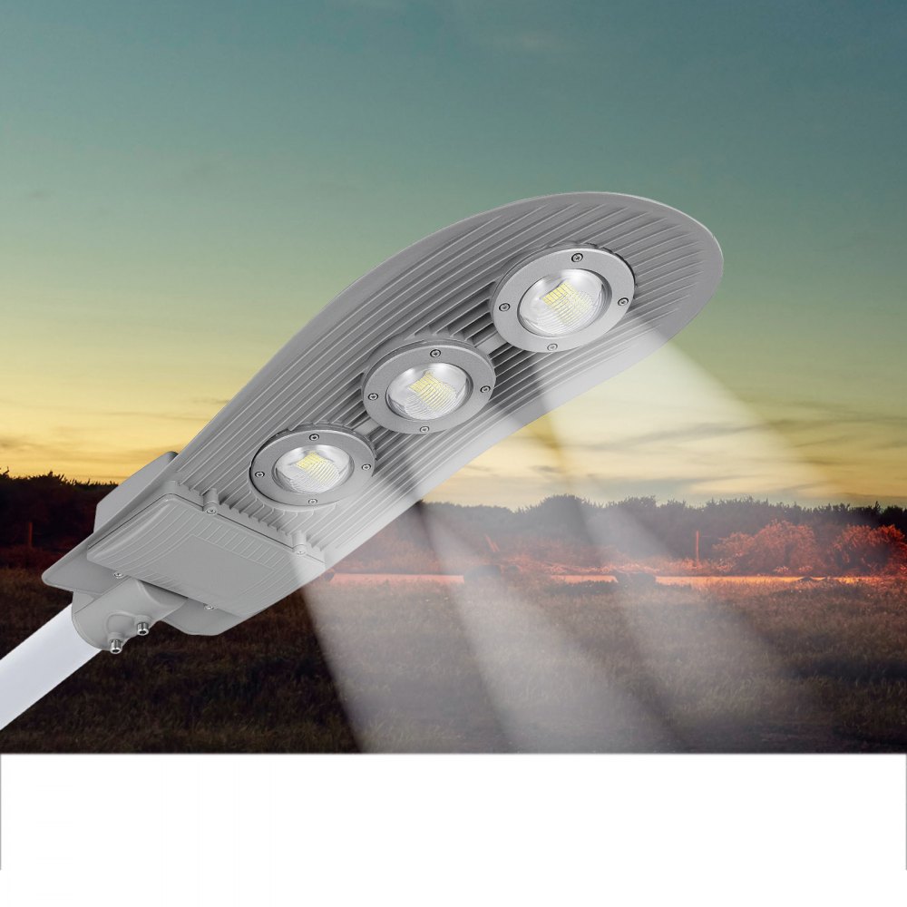 150W LED Luz de Calle Lámpara al Aire Libre Camino de Iluminación Patio Outdoor AC85-265V Blanco Frío IP65 Industrial