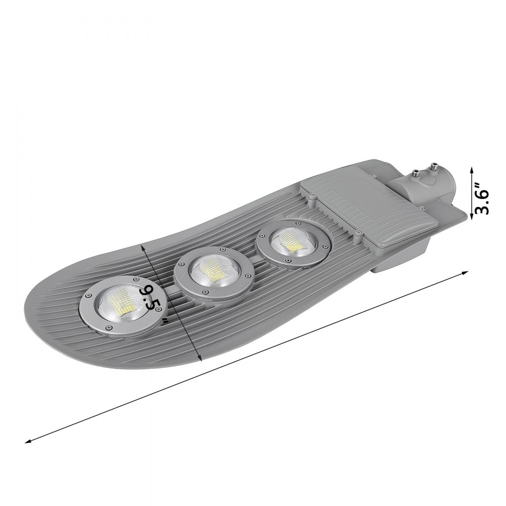 150W LED Luz de Calle Lámpara al Aire Libre Camino de Iluminación Patio Outdoor AC85-265V Blanco Frío IP65 Industrial