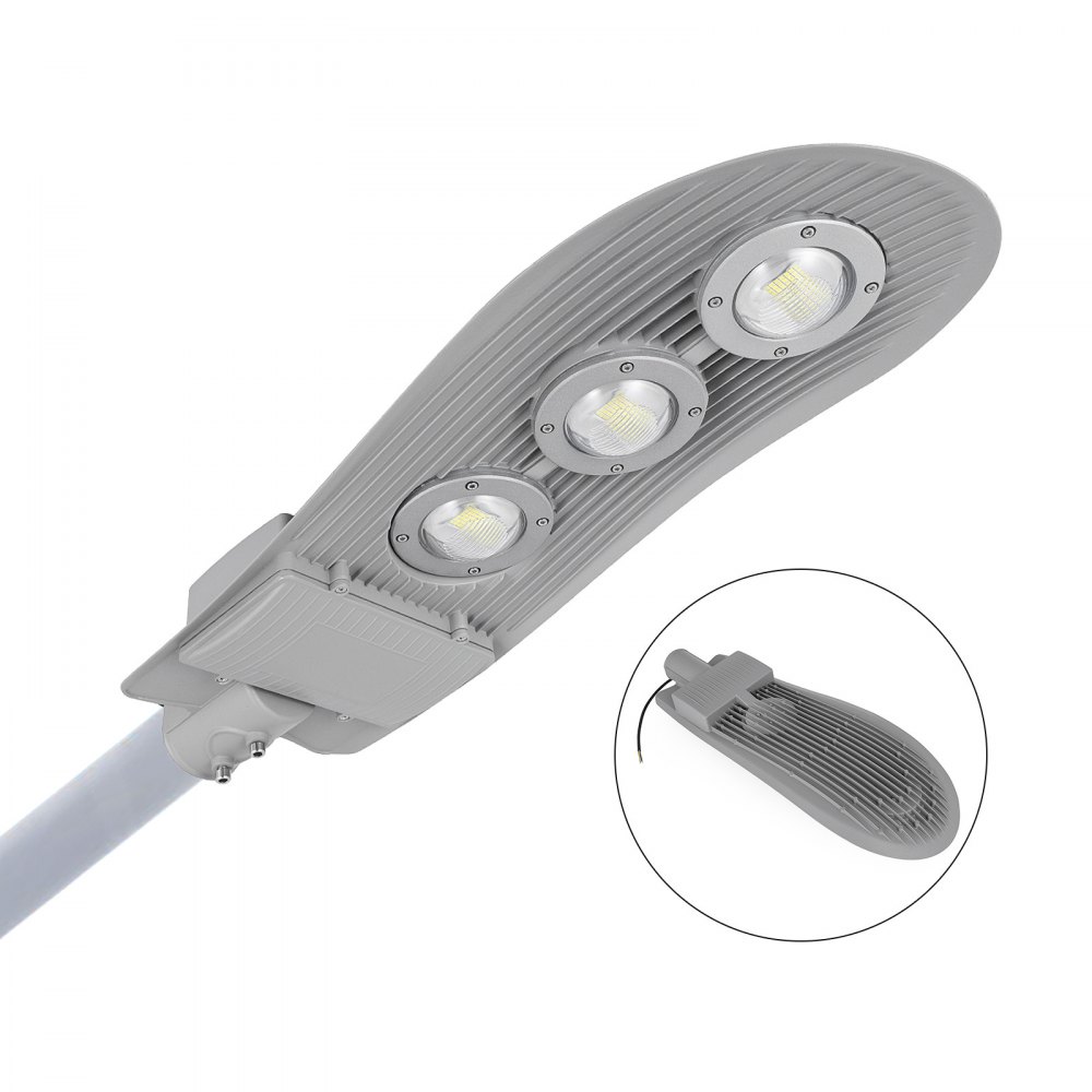 150W LED Luz de Calle Lámpara al Aire Libre Camino de Iluminación Patio Outdoor AC85-265V Blanco Frío IP65 Industrial