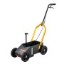 VEVOR Striping Line Marking Machine 9-Can Capacity Black with 4 Wheels, Parking Lot Striping Machine, 50-100 mm Adjustable Line Width, Heavy Duty, Fast and Accurate Marking, with Adapter Nozzle