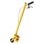 VEVOR Marcador de Línea de una Rueda Máquina de Rayas de Mano Amarillo, para Estacionamiento, Campos, Canchas y Pistas de Deporte, Diseño Ligero y Compacto, Compatible con Pintura en Aerosol Invertida