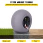 VEVOR Rueda Hinchable Neumático 33 cm TPU Neumáticos de Ruedas de Globo 2-3 PSI 4,4 kg Neumáticos de Ruedas Neumática Llanta Plástico Neumáticos de Carro Rueda Carretilla Sacos de Neumáticos
