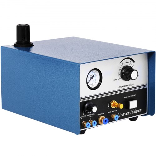 Máquina De Grabado Neumática De Doble Extremo De 220v 75w Grabadora De Joyas