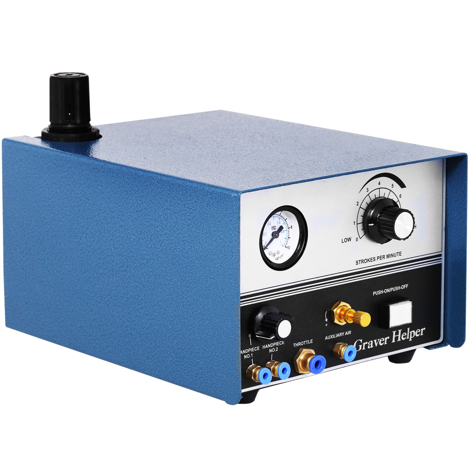 Máquina De Grabado Neumática De Doble Extremo De 220v 75w Grabadora De Joyas