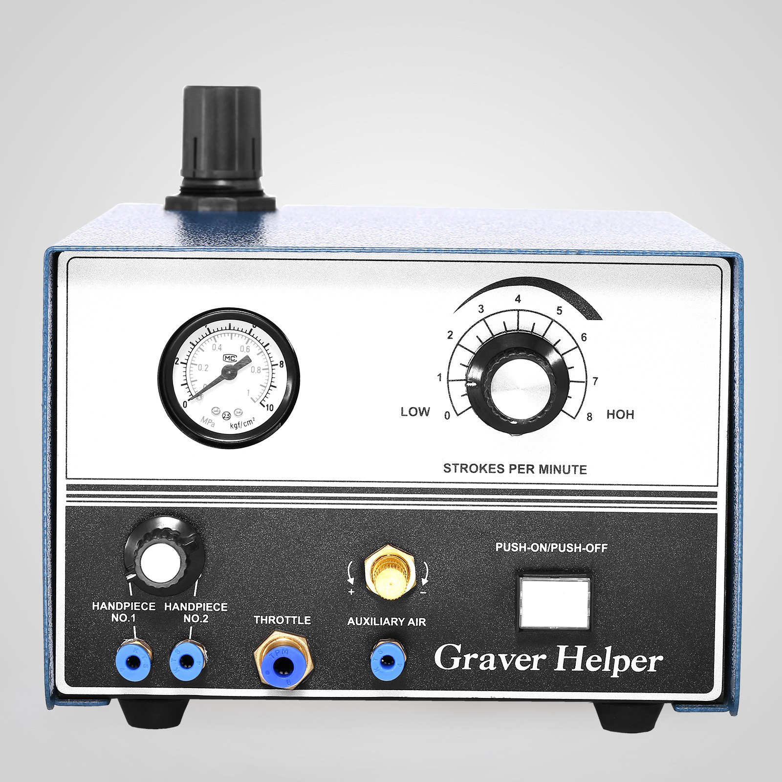 Máquina De Grabado Neumática De Doble Extremo De 220v 75w Grabadora De Joyas