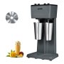 VEVOR Batidora Eléctrica para Batidos de 2 Cabezales Batidora 750 W 3 Velocidades 15000/18000/21000 rpm 2 Vasos de Acero Inoxidable 820 mL para Preparar Bebidas Leche Té Batido Hogar Bar
