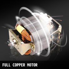 VEVOR Máquina para Hacer Batidos de Dos Vasos 800 mL, Batidora Eléctrica Mezclador Bebidas Dos Velocidades, Batidora Helados y Batidos de Acero inoxidable, Batidora con Velocidad del Motor 18000 r/min