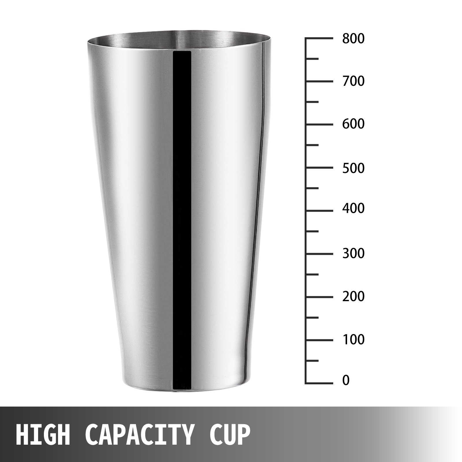 VEVOR Máquina para Hacer Batidos de Dos Vasos 800 mL, Batidora Eléctrica Mezclador Bebidas Dos Velocidades, Batidora Helados y Batidos de Acero inoxidable, Batidora con Velocidad del Motor 18000 r/min