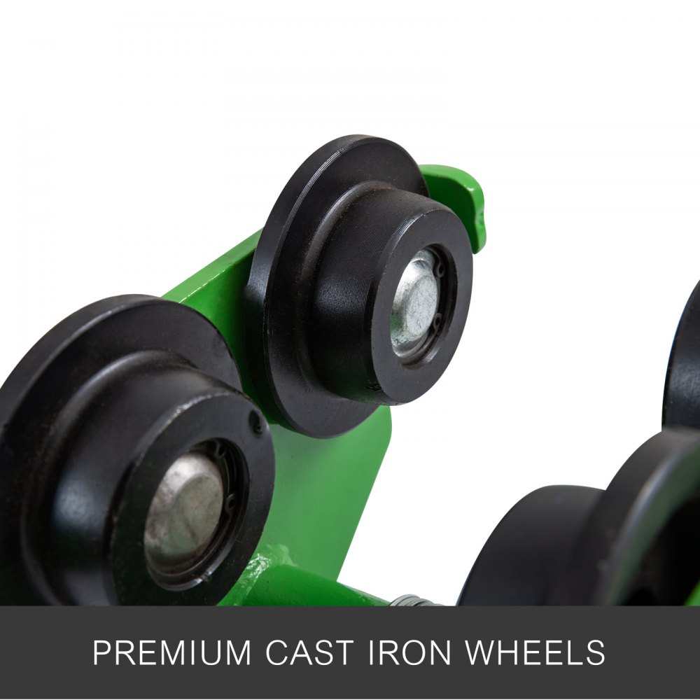 2t/4400lbs Push Beam Trolley Carro Manual Con 3m/10ft Cadena