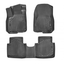 VEVOR Alfombrillas para Coche Honda CR-V(Modelos Híbridos) 2017-2022 3 Unidades