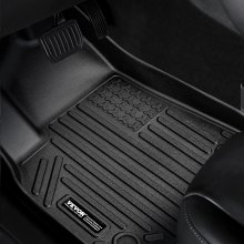 VEVOR Alfombrillas para Coche Tesla Model Y 2021-2024 Revestimiento de TPE 3 uds