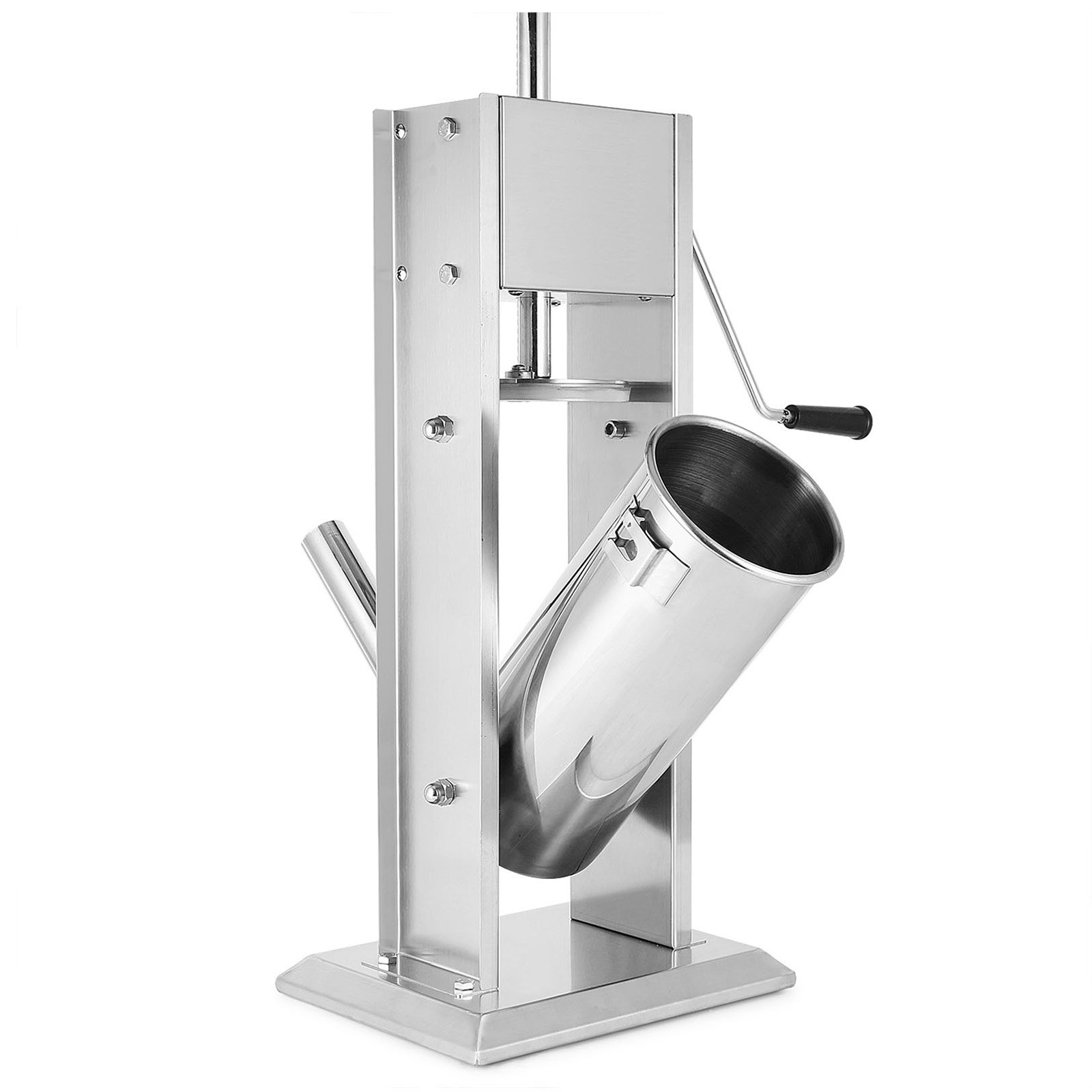 VEVOR Embutidora De Salchichas Vertical Acero Inoxidable Dos Velocidades 5L Es Perfecto para Hacer Salchichas Chorizo Hot Dogs Bratwurst Etc Adecuado Tanto para Uso Doméstico Como Comercial