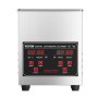 VEVOR Limpiador Ultrasónico 1,3 L Máquina de Limpieza 50 W con Temporizador y Calentador Limpiador Ultrasónico Digital 40 KHz con Cesta para Reloj Gafas Soporte de Joyería Piezas Industriales