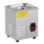 VEVOR Limpiador Ultrasónico 1,3 L Máquina de Limpieza 50 W con Temporizador y Calentador Limpiador Ultrasónico Digital 40 KHz con Cesta para Reloj Gafas Soporte de Joyería Piezas Industriales