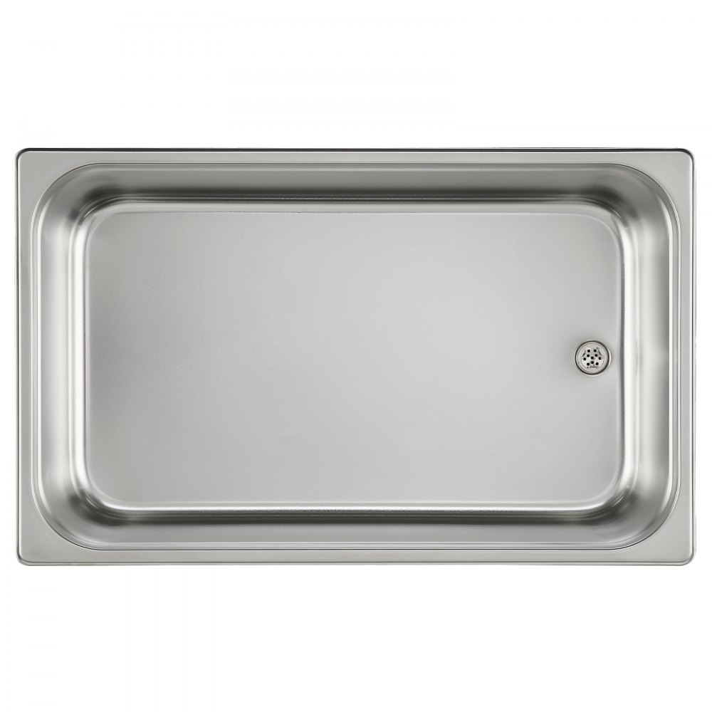 VEVOR Limpiador Ultrasónico 22L, Bandeja Ultrasónica Digital de Acero Inoxidable de con Calefacción Tiempo y Temperatura Ajustable Dispositivo de Limpieza Ultrasónica para Joyería Gafas Relojes