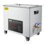 VEVOR Limpiador Ultrasónico Profesional 50 L, con Cesta de Limpieza y Pantalla Digital, 840 W, Acero Inoxidable, 40 kHz, con Ruedas para Piezas, Carburadores e Instrumentos, 595 x 395 x 525 mm