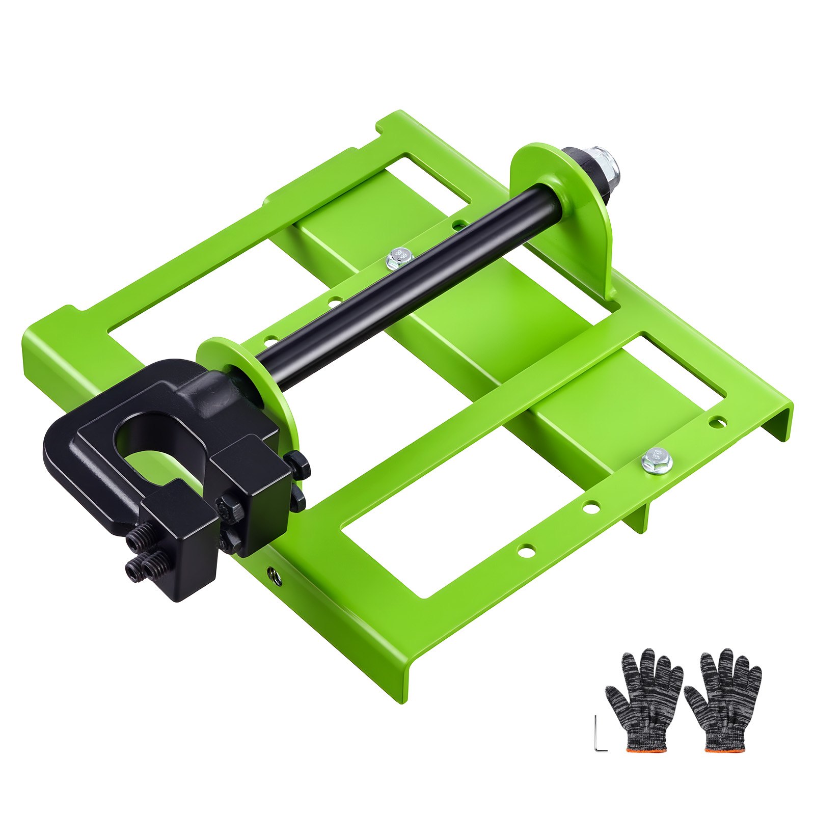 VEVOR Guía para Motosierra, Ancho Ajustable de 5 a 15 cm, Guía Vertical para Madera, Aserradero Móvil de Hierro Fundido, para Trabajadores de la Construcción y la Carpintería, 240 x 205 x 76 mm