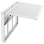 VEVOR Concession Window 152x92 cm, Aluminum Alloy Service Window for Food Truck, Up to 85 Degrees Stand Serving Window with 6 Sliding Windows, Awning Door, and Drag Hook, for Concession Trailers