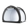 VEVOR Tienda de Campaña para Guardar Bicicletas, Tienda Impermeable en Forma de Abanico 203x122x169 cm con Ventana Ventilada, Fibra de Vidrio de Alta Resistencia y Puerta Doble para 4 o 5 Bicicletas