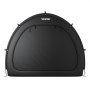 VEVOR Tienda de Campaña para Bicicletas, Tienda Impermeable en Forma de Abanico 1706x2133x2438mm con Ventana Ventilada, Fibra de Vidrio de Alta Resistencia y Cremalleras Dobles para 5+ Bicicletas