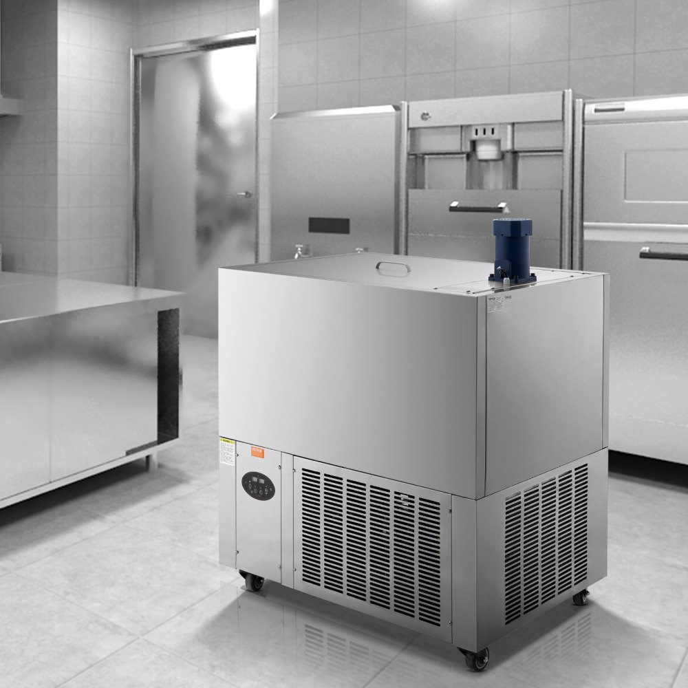 VEVOR Máquina para Hacer Paletas de Hielo Comerciales de Acero Inoxidable, Juego de 4 Moldes, 120 Piezas, Máquina de Paletas de Palitos de Hielo para Bares, Cafeterías, Tienda de Té con Leche