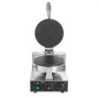 VEVOR Máquina Eléctrica para Hacer Conos de Helado, 1230 W, Molde Antiadherente para Rollitos de Huevo de Acero Inoxidable, con Control de Temperatura y Tiempo, Asa, para Restaurantes, Panaderías