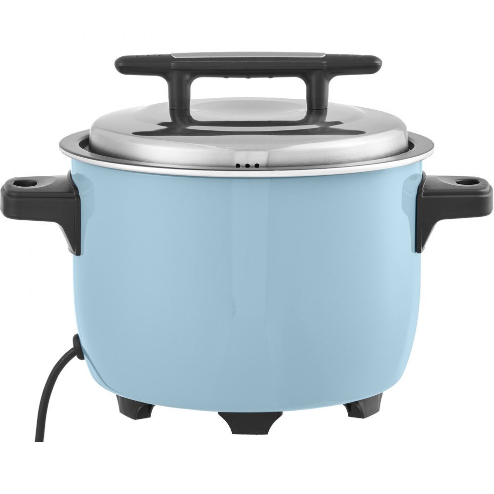 VEVOR Olla Arrocera Comercial de 23 Tazas 4,2 L Calentador con Olla Interior Antiadherente Cocción Rápida y Mantenimiento del Calor durante 24 Horas con Taza y Paleta para Arroz, 480 x 390 x 330 mm