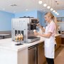 VEVOR Máquina de Helados Comercial 3 Sabores 1800 W Caudal de 20-28 L/h, Máquina para Hacer Helados con 2 Tolvas de 6 L Sobremesa, Preenfriamiento con Alerta de Mezcla Baja para Restaurante, Tienda