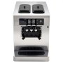 VEVOR Máquina de Helados Comercial 3 Sabores 1800 W Caudal de 20-28 L/h, Máquina para Hacer Helados con 2 Tolvas de 6 L Sobremesa, Preenfriamiento con Alerta de Mezcla Baja para Restaurante, Tienda