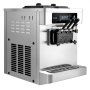 VEVOR Máquina de Helados Comercial 3 Sabores 1800 W Caudal de 20-28 L/h, Máquina para Hacer Helados con 2 Tolvas de 6 L Sobremesa, Preenfriamiento con Alerta de Mezcla Baja para Restaurante, Tienda