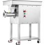 VEVOR Picadora de Carne Eléctrica 10 kg/min, con Cuchilla, Placa de Molienda, Máquina para Hacer Salchichas, Acero Inoxidable para Cocina, Restaurante, Carnicería, 2200 W, 880 x 495 x 920 mm, 32#