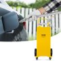 VEVOR Fuel Trolley, 35 Gallons, Gasoline Fuel Tank Container, with Manual Transfer Pump, Gasoline/Diesel Fuel Tank for Cars, Lawn Mowers, ATVs, Boats, and More, Yellow