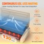 VEVOR Envasadora al Vacío para Sellado de Alimentos Secos y Húmedos 30 cm x 2,5 mm Máquina para Envasar al Vacío 80 kPa Sellador al Vacío 2 Rollos de Bolsa Sellada Incluidos para Frutas Verduras Carne