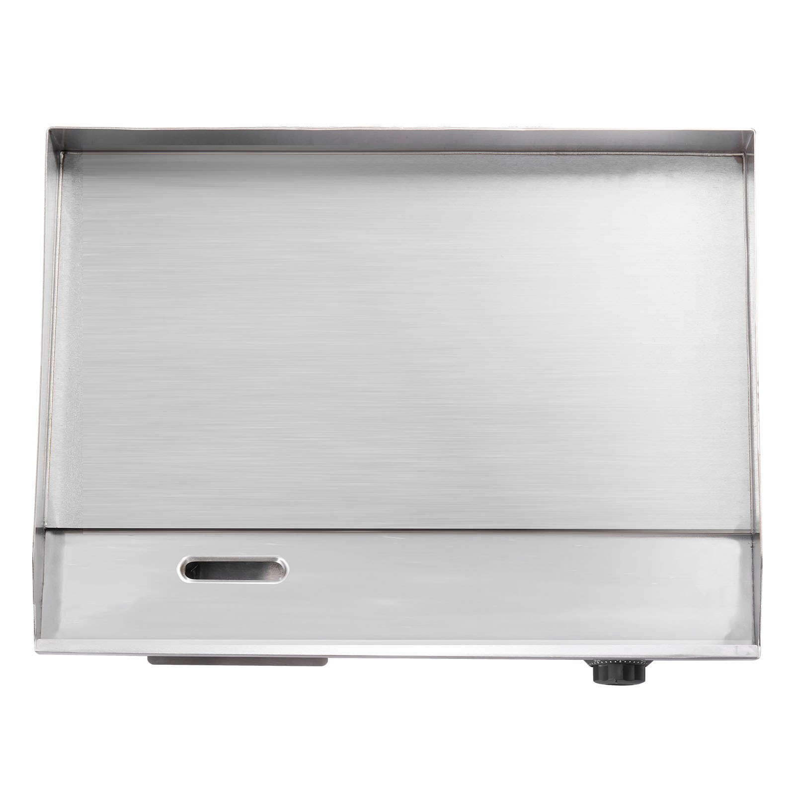 VEVOR Plancha Eléctrica 3200 W 535 x 300 mm, Control de Temperatura 50 a 300 °C, Parrilla de Encimera de Acero Inoxidable con Superficie Plana, 4 Almohadillas para los Pies, para Carne y Panqueques