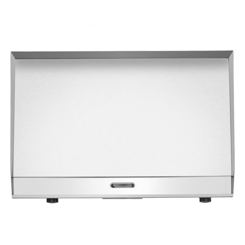 VEVOR Plancha Eléctrica Profesional 725x400 mm 4400 W, Termostato Ajustable de 50 a 300 °C, Placa con Protección contra Salpicaduras, Cuerpo de Acero Inoxidable, para Uso en Interiores y Exteriores