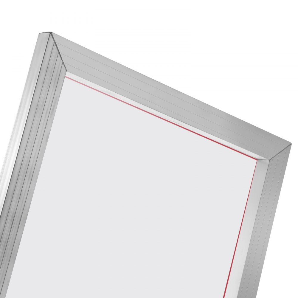 VEVOR Marco de Pantalla de Seda 2 Piezas Marcos de Serigrafía de Aleación de Aluminio 50,8 x 61 cm Kit de Serigrafía con Malla 160, Malla de Nylon de Alta Tensión y Cinta de Sellado para Camisetas