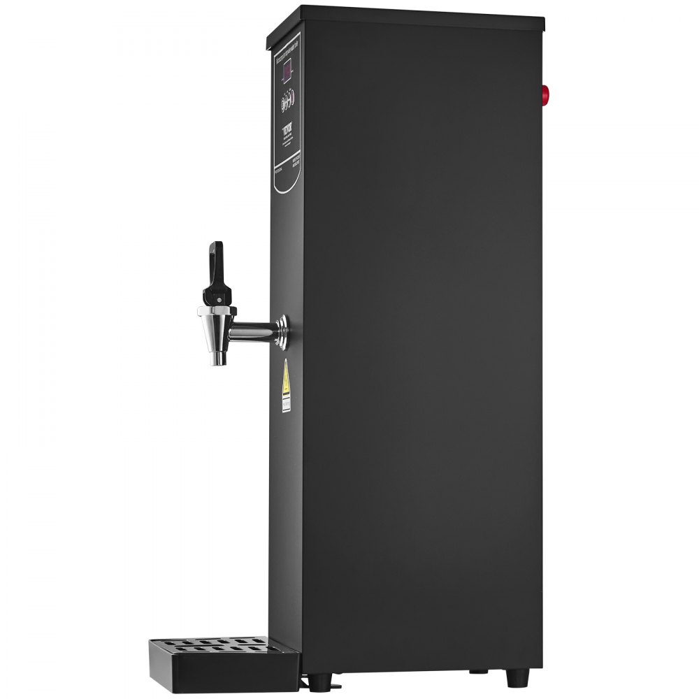 VEVOR Calentador de Agua Comercial 15 L, Dispensador Eléctrico de Agua Caliente 1500 W, 50 L por Hora, con Tubo Calefactor de Acero Inoxidable 316, para Cafeterías, Restaurantes, Hoteles, Oficinas