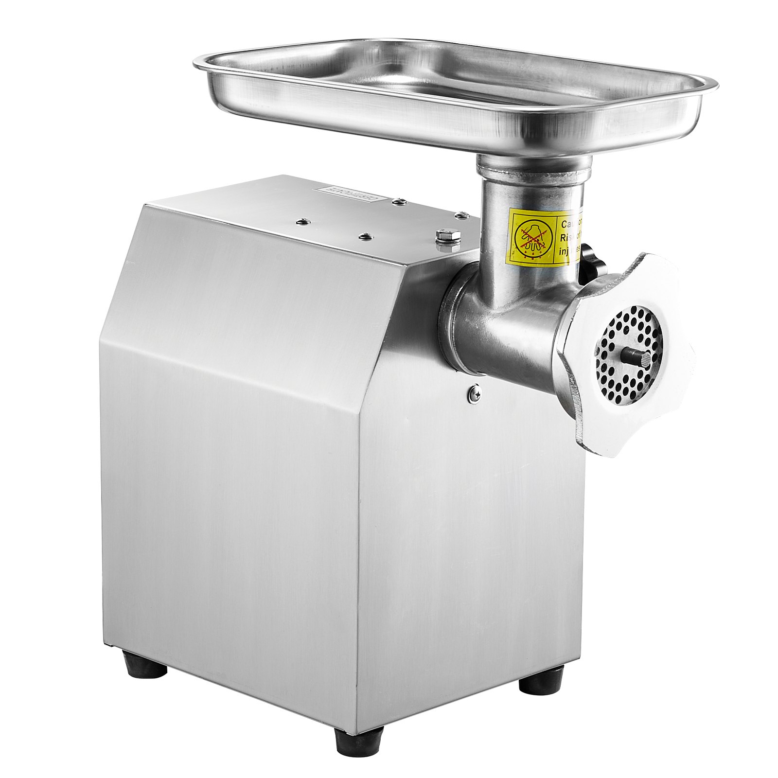 VEVOR Picadora de Carne Eléctrica Comercial 2,5 kg por Minuto 375 x 240 x 420 mm
