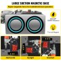 VEVOR Taladro Magnético 1200W 1,57" Taladro de Base Magnética Núcleo Magnético Taladradora Magnético Profesional Taladro Magnético con Conexión Al Cuello Fuerza Máxima Taladro Electromagnético