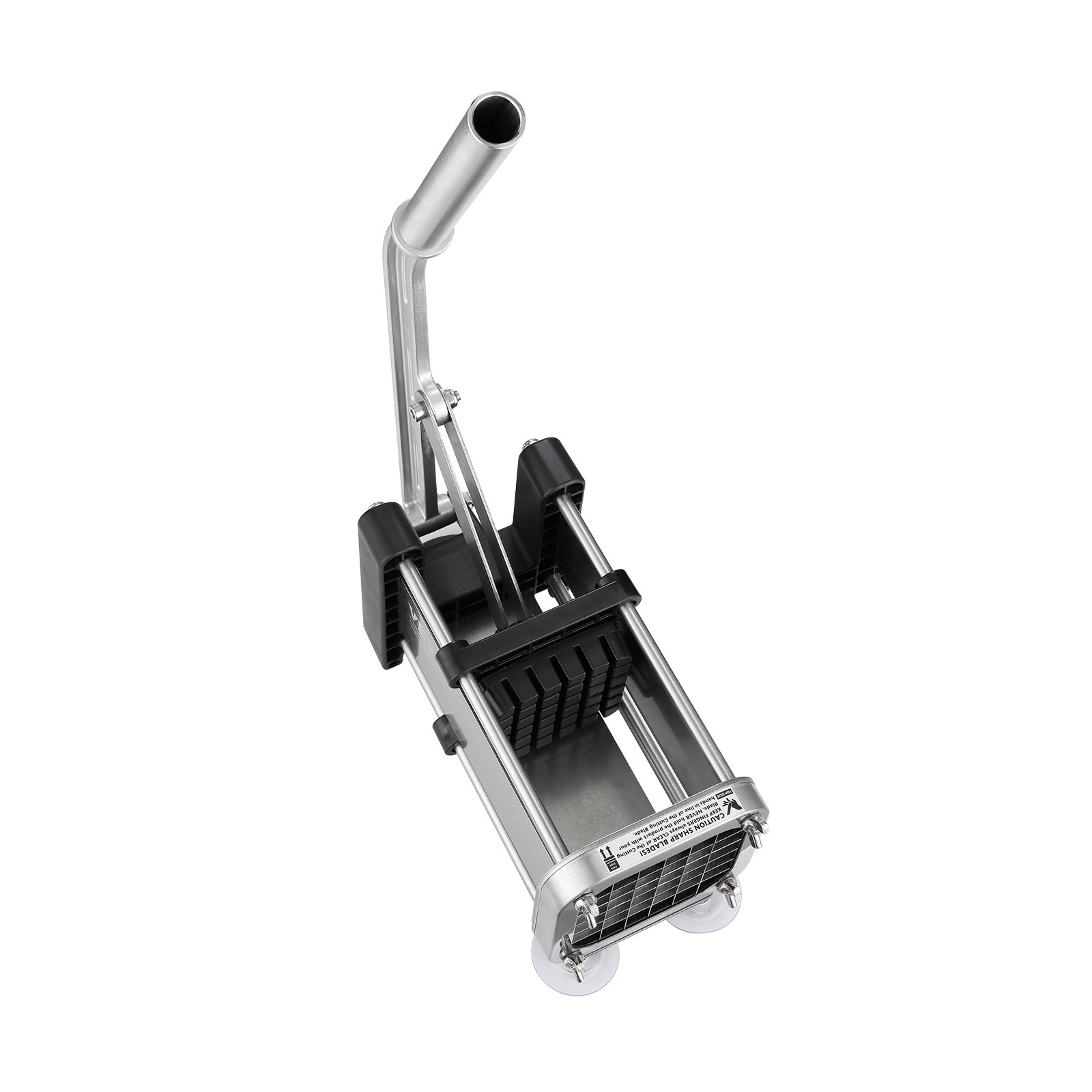 VEVOR Cortador de Papas con Cuchillas de Acero Inoxidable 1/2", 3/8" Cortador de Papas Manual con Ventosas Cortadora de Patatas Fritas Ideal para Papas, Papas Fritas, Pepinos, Verduras, Zanahorias