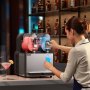 VEVOR Commercial Slushie Machine 3L x 2 Dual Tank Frozen Drink Machine, 24 Cup Stainless Steel Slushie Machine Soft Serve Maker for Parties, Restaurants, Cafes, Bars, Black