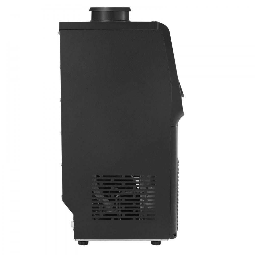 VEVOR Máquina para Fabricar Hielo 40,82 kg/24 h con Capacidad de Almacenamiento de 5,44 kg 36 Cubitos de Hielo en 15 Minutos Pantalla Digital LED Autolimpiante Independiente para Bar, Restaurante