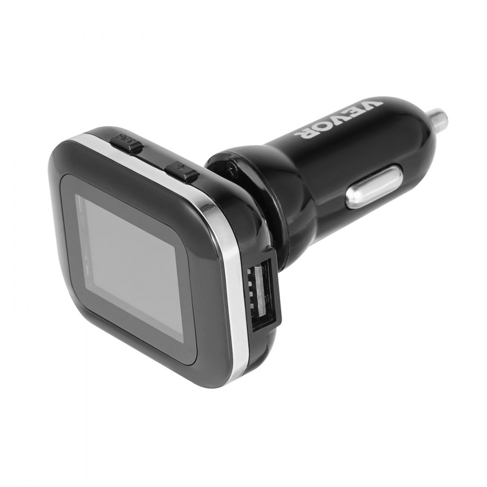 VEVOR Sistema de Monitoreo de Presión de Neumáticos para Vehículos Recreativos, 7,3 a 87 PSI, Sistema de Alarma Inalámbrico Universal, TPMS a Prueba de Agua 4 Sensores, 5 Modos Alarma, 51 x 39 x 77 mm