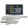 VEVOR Pantalla Digital 400, 450, 950 mm Escala Lineal de 3 Ejes DRO Soporte de Varilla Caja de Placa Reloj Cable de Alimentación Pieza de Soporte de Reloj Regla de Cubierta de Tornillo de Mariposa
