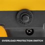 VEVOR Taladro de Diamante Perforadora Hormigon 1600RPM 180mm Perforadora de Diamante y Concreto 2180W