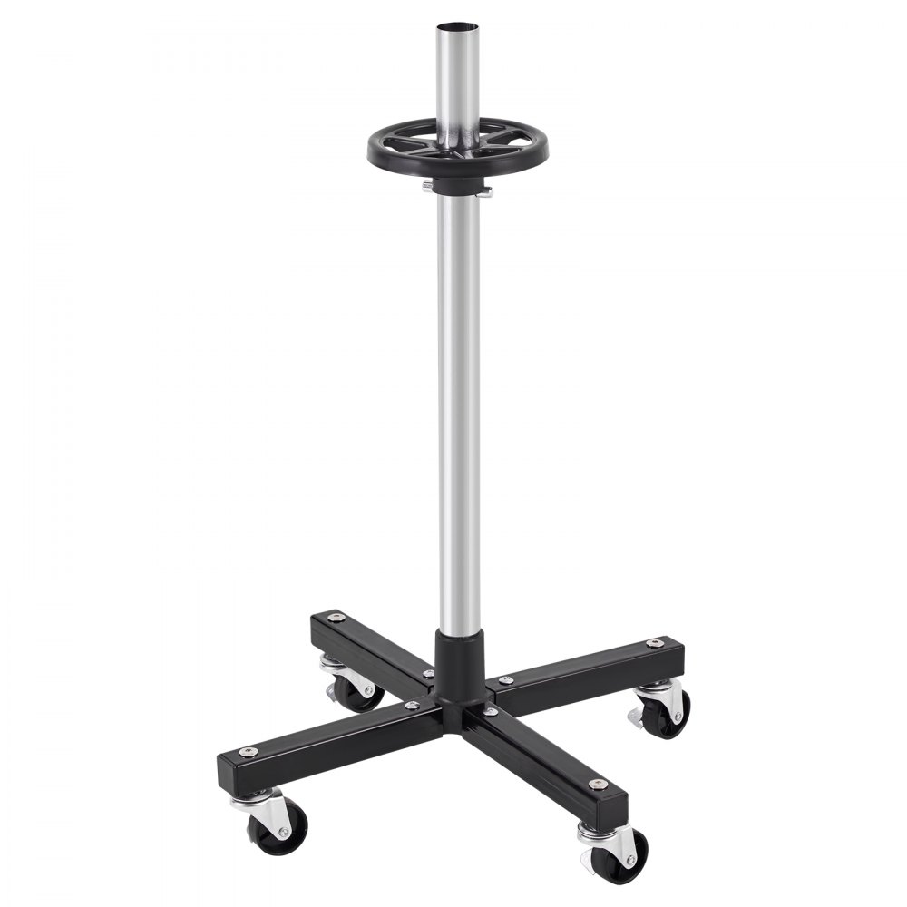VEVOR Soporte para Neumáticos con Ruedas, Soporte para Neumáticos de Acero Resistente para 4 Neumáticos con Llantas, que Ahorra Espacio para Neumáticos, para Talleres de Garaje, 460 x 460 x 1160 mm