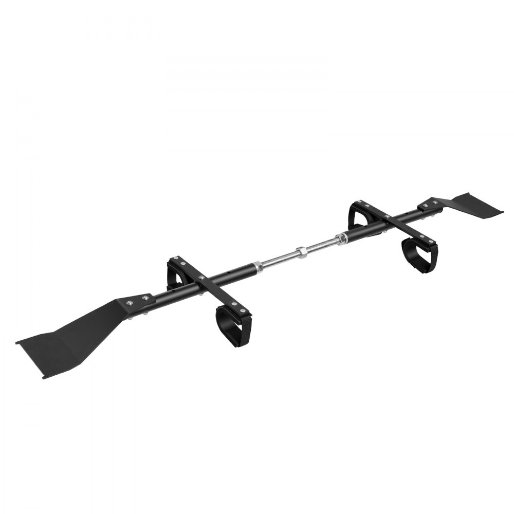 VEVOR Soporte de Herramientas de Caza, para Montaje en Techo, 1219-1448 mm, para Camionetas y SUV de Doble Cabina con Pilar Central, No Requiere Perforación, Maximiza el Espacio Interior, con Correa
