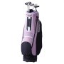 VEVOR Bolsa para Carrito de Golf 450 x 300 x 920 mm 5 Bolsillos Morado y Negro