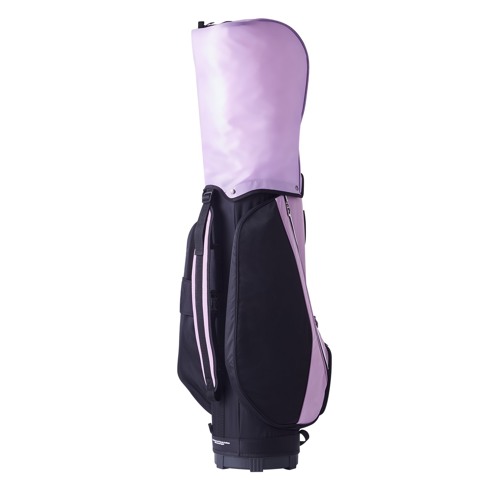 VEVOR Bolsa para carrito de golf con organizador de 14 vías en la parte superior, bolsa para carrito premium de 36 pulgadas con múltiples bolsillos, bolsas de golf duraderas con asas, cubierta antipolvo y correa desmontable para hombres y mujeres, negro y morado