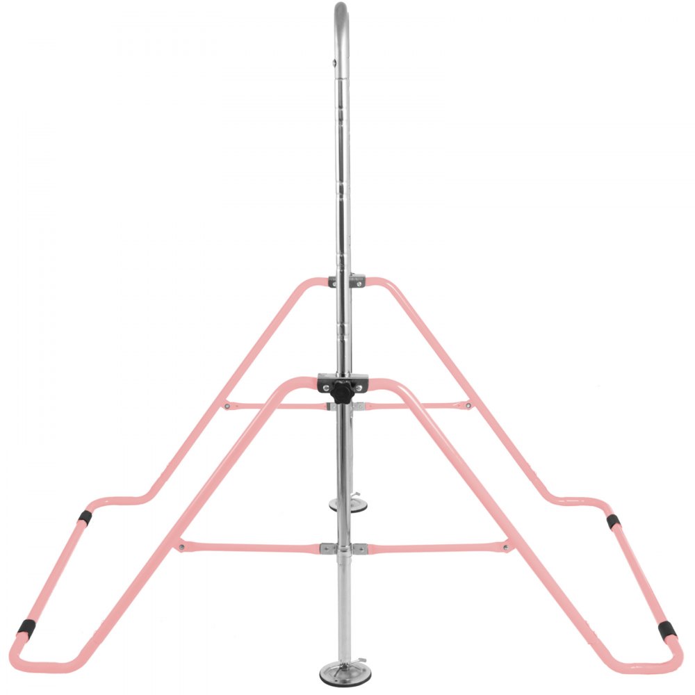 VEVOR Barra de Dominadas Plegable Flexiones Montaje Gimnasio en Casa 60 kg